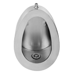 steel urinal pan icon