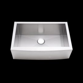 single bowl straight sink